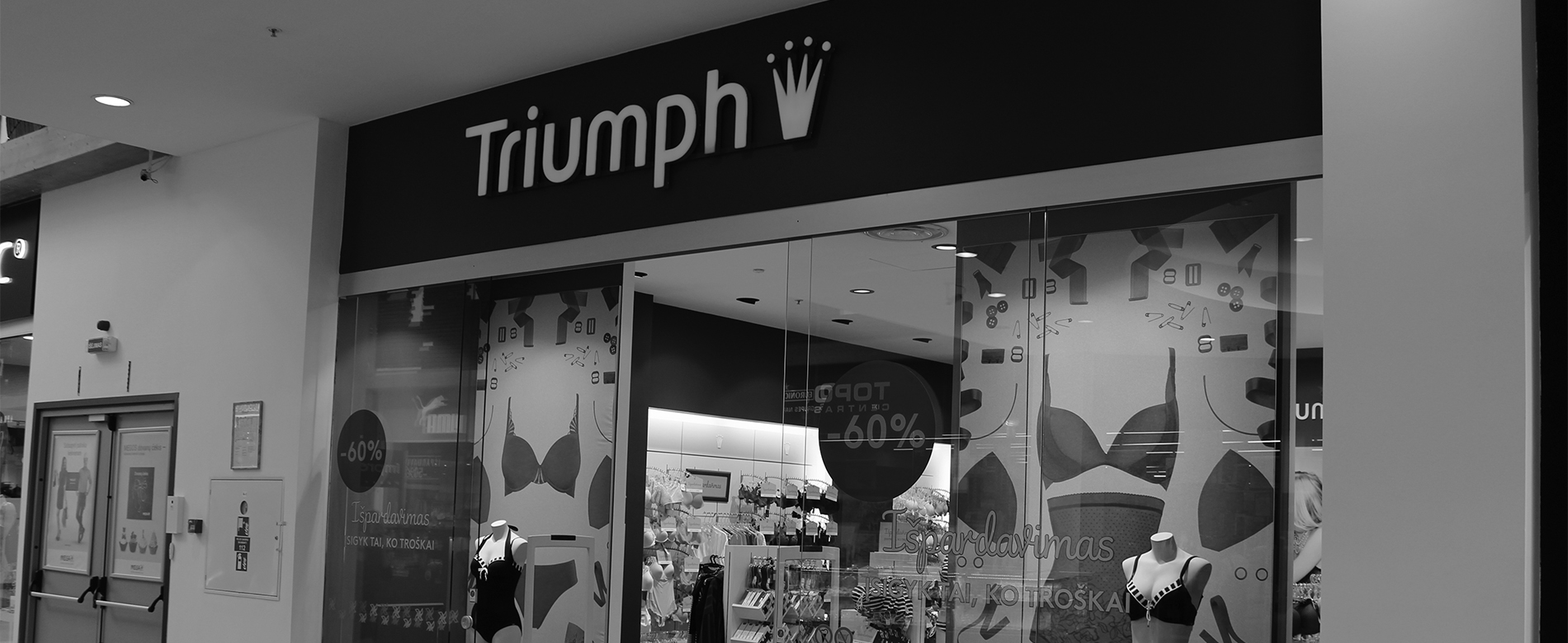 Lankytojų srauto skaičiavimo sprendimas "Triumph" parduotuvėse